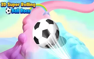 3D Super Rolling Ball Race