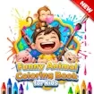 Funny Animal Coloring Book for Kids