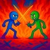 Obby Stickman - On Swords
