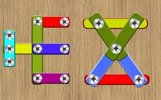Screw Sort: Screw Pin Puzzle
